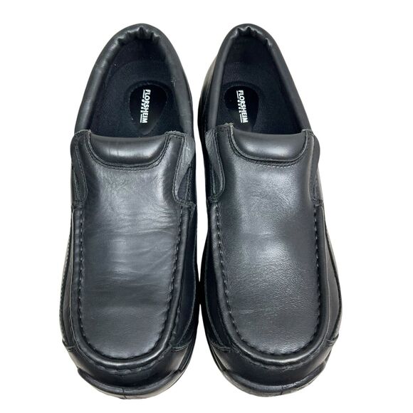 Florsheim Mens Work Shoe Leather XTR Composite Toe Slip Oil Resisting Black 8.5D - Picture 5 of 8